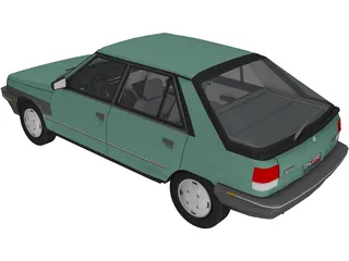 Renault Encore 5-door (1985) 3D Model