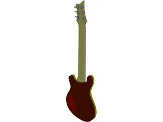 Daves Guitar 3D Model