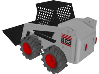 Bobcat 863 3D Model