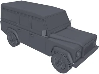 Land Rover Defender 110 3D Model