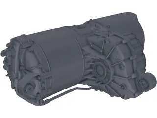 Tesla Large Drive Motor 3D Model