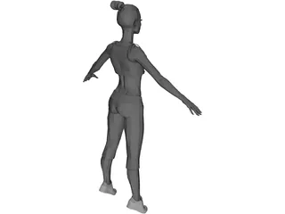 Woman 3D Model