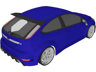 Ford Focus RS 3D Model