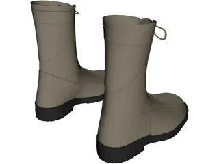 Boots 3D Model