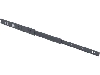 Drawer Slide 18 Inch 3D Model