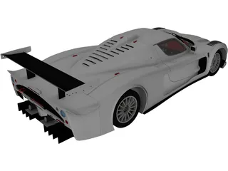 Maserati MC12 (2009) 3D Model