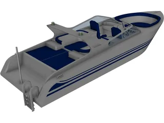 Speed Boat 3D Model