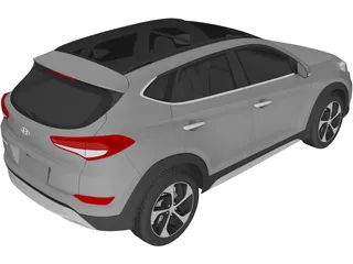 Hyundai Tucson (2019) 3D Model