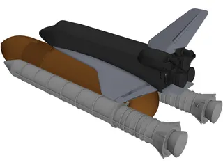 Space Shuttle 3D Model