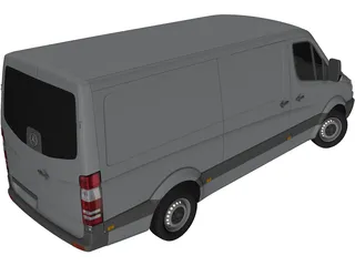 Mercedes-Benz Sprinter 3D Model