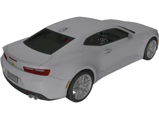 Chevrolet Camaro RS (2016) 3D Model