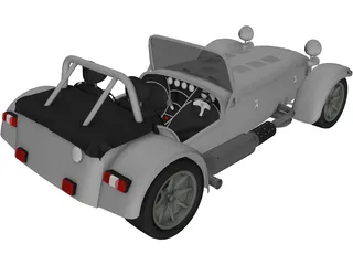 Caterham Super Seven (1982) 3D Model