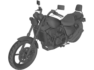 Honda Magna (1987) 3D Model