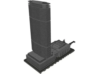 Metlife Tower 3D Model