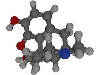 Morphine 3D Model