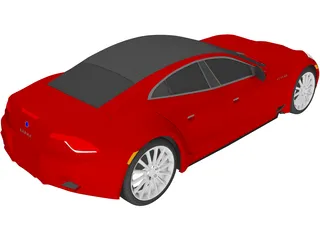 Fisker Karma Revero (2018) 3D Model