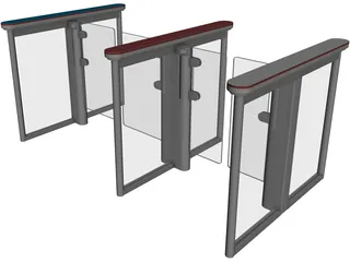 Turnstile 3D Model