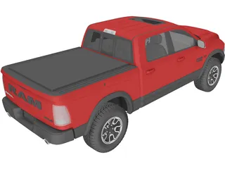 Dodge Ram 1500 Rebel (2015) 3D Model