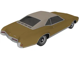 Buick Riviera (1969) 3D Model