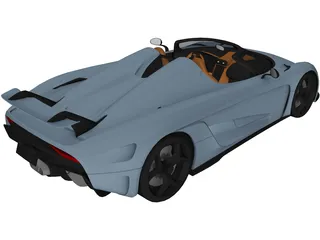 Koenigsegg Regera 3D Model