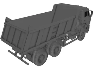 Kamaz 5240 3D Model