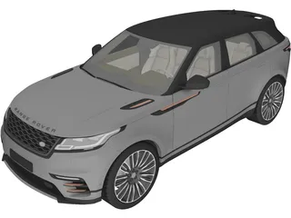 Range Rover Velar (2018) 3D Model