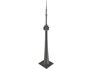 CN Tower 3D Model