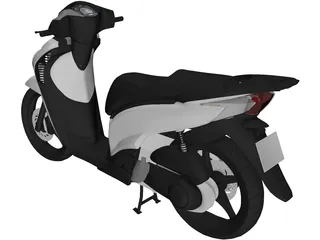 Honda SH 150i Sporty 3D Model