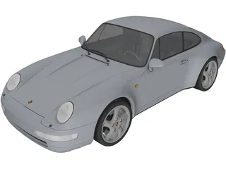 Porsche 911 [993] Carrera (1994) 3D Model