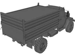 GAZ 33081 3D Model