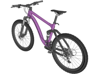 Bicycle Enduro 3D Model