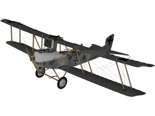 Hansa-Brandenburg C.I 3D Model