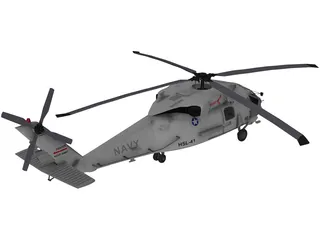 Sikorsky SH-60 Seahawk 3D Model
