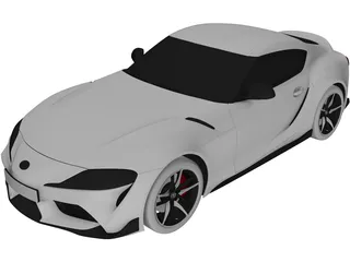 Toyota Supra [A90] (2019) 3D Model