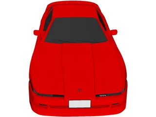 Toyota Supra 3.0i Turbo (1990) 3D Model