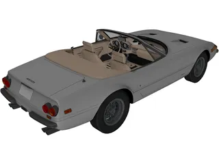 Ferrari 365 GTS4 3D Model