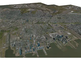 Jersey City (USA) 3D Model
