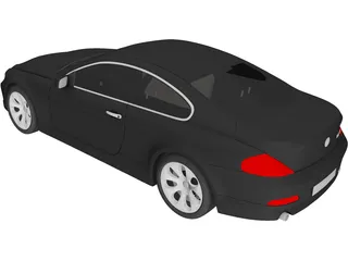 BMW 645Ci (2004) 3D Model