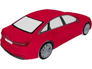 Audi A6 (2019) 3D Model