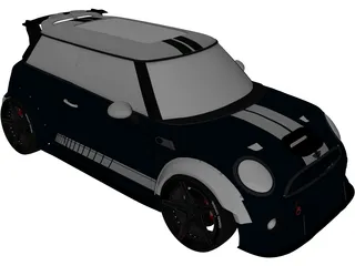 Mini Cooper R56 Widebody 3D Model