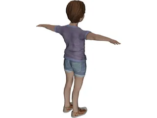 Child 3D Model