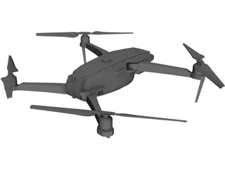 DJI Mavic 2 3D Model