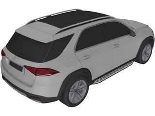 Mercedes-Benz GLE (2020) 3D Model