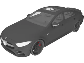 Mercedes-Benz CLS53 AMG (2019) 3D Model