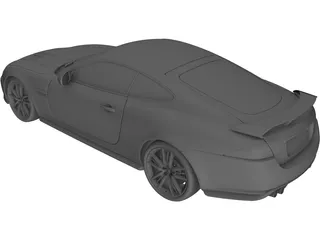 Jaguar XK 3D Model