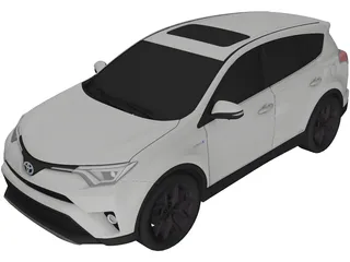 Toyota RAV4 (2019) 3D Model