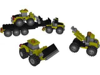 Lego Creator 3in1 #5761 3D Model