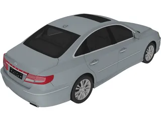 Hyundai Azera Sedan (2011) 3D Model