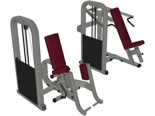 Shoulder Press 3D Model