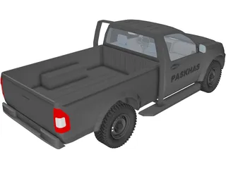 Isuzu D-Max (2006) 3D Model